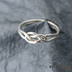 Kuplung Silver - Stříbrný prsten
