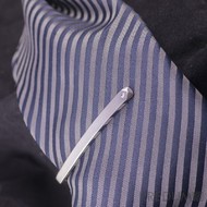 Adamas a diamant 1,5 mm - Kovan spona na kravatu damasteel - tvar vrstviek damasteelu (kresba) je neopakovateln