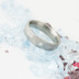 Zsnubn prsten s diamantem titan - Natura, matn + ir diamant 2 mm, velikost 57, ka 5 mm - k 2015