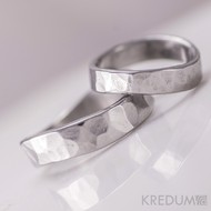 Kovan nerezov snubn prsten - FOREVER Draill 