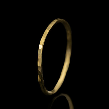 Plain gold yellow Natura - zlat� prsten, vel. 56, CR6523