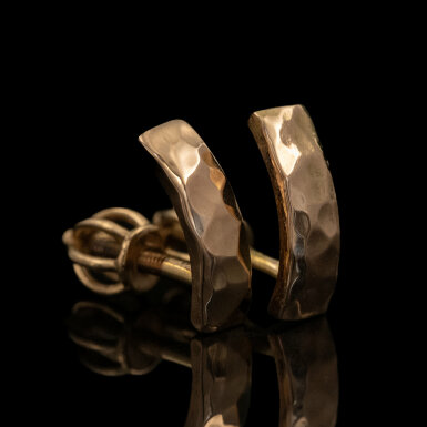 Moon gold red Natura - zlat nunice - CR6524