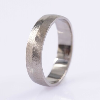 Klas gold white - zlat� snubn� prsten, vel.60/5/1,25 mm, CR6548