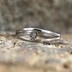 Kalliope - zlat prsten s diamantem,vel.52 - CR5712