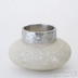 Draill a čirý diamant 1,5 mm, velikost 62, šířka 7,5 mm, matný - Ocelový snubní prsten