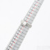 Draill s perlou - Kovaný prsten z nerezové oceli - velikost 49,5; šířka 5 mm; tloušťka 1,5 mm, bílá perla průměr 4,6 mm - produkt SK2697