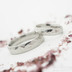 Draill světlý, lesklý, velikost 48, šířka 4 mm a velikost 66 a šířka 5 mm, oba vnitřní zaobelní - Kované snubní prsteny