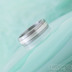 Duori Klasik Silver - 56, ka 6,1 mm, tlouka 2 mm - Nerezov snubn prsten a stbro - SK2333 (6)