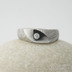 Intimity slim a ir diamant 2,3 mm - 53, ka hlavy 6 mm, do dlan 3 mm, voda 75% SV - Zsnubn prsten damasteel - k 2361 (5)