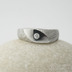 Intimity slim a ir diamant 2,3 mm - 53, ka hlavy 6 mm, do dlan 3 mm, voda 75% SV - Zsnubn prsten damasteel - k 2361 (5)
