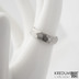 Prsten kovan - Skalk titan a ir diamant 2 mm - leskl