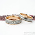 Kasiopea red - 58, 5,5 mm, 75 TM, E a 64, 6,5 mm,100 TM, F struktura devo, okraje 2x0,75 mm - Snubn prsteny - k 1875