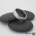 Kasiopea steel - damasteel snubní prsteny, 58 5,5 mm 1,5, 50% sv k 0945  (5)