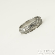 Klsek tmav - velikost 60, ka 6 mm, tlouka 1,5 mm - Kovan snubn prsteny - k 2228 (4)