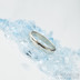 Zsnubn prsten z blho zlata s diamantem - Prima Gold White, ir diamant 1,7 mm, prsten z blho zlata, velikost 55, ka 3,5 mm, tlouka 1,3 mm, leskl, profil B - k 1737