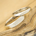 Klasik gold white leskl - dmsk 52, ka 3 mm, profil A; pnsk 62,5; ka 4 mm - Zlat snubn prsteny - k 1517