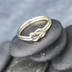 Marge duo - snubní prsteny žluté a bílé zlato -  velikost 58 síla drátku 1,5 mm - K 1388 (3)