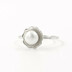 Stbrn prsten s perlou vel.54 - CR5366