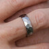 pansky snubni prsten titan - lesklý, profil B
