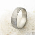 Snubní prsten z titanu - Rock matný - velikost 54, šířka 5,5 mm, slabý, profil B+CF - sk3690
