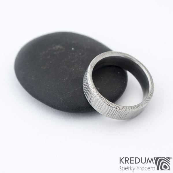 Prima 48 5,3 1,5 C - Damasteel snubní prsteny SK1300 (2)