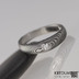 Prsten damasteel Siona a ir diamant 2.7 mm - AVT 5196