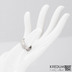 Gordik - Motaný snubní prsten nerezový, velikost 50