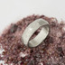Snubn psteny damasteel - Rock s diamantem, struktura devo, svtl jemn + ir diamant 2,3 mm, velikost 55, ka 6 mm, tlouka 2 mm - et 1737