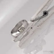 Skalák a ozdoba - Nerezový snubní prsten, S1559