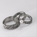 Set zásnubní prsten a snubní prsteny Natura chirurgická ocel