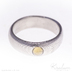 Zsnubn prsten s drahm kamenem - Siona damasteel, vzor rky + citrn kaboon, velikost 57, ka 6 mm, citrn 4 mm - Etsy 152
