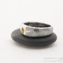 Siona Space a citrín 3 mm - 50, šířka hlavy 6 mm, do dlaně 3,9 mm, dřevo 75% TM, profil B - Zásnubní prsten damasteel, SK2602 (2)