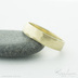 Rock Gold yellow - Zlat snubn prsten - vel.61/5/1,3 mm, mat, SK4689