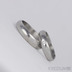 Snubn prsteny damasteel - Prima a ir diamant 1,5 mm, struktura rky, lept svtl jemn, profil A