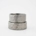 titanové snubní prsteny Natura - oba šířka 10 mm, tloušťka střední, profil C, matné - Et 1632