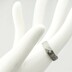 Titanovy prsten s diamantem na ruce - Natura - velikost 51, ka 5 mm, tlouka stedn, profil C+CF, matn - k 1831