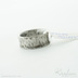 Rafael - kovan snubn prsten z nerezov oceli - V5086