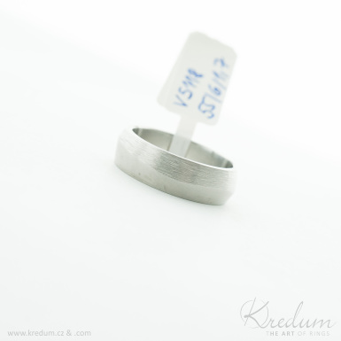 Fici - kovaný snubní prsten z nerezové oceli, V5118