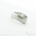 FOREVER Prima matný - kovaný snubní prsten z nerezové oceli, V5137