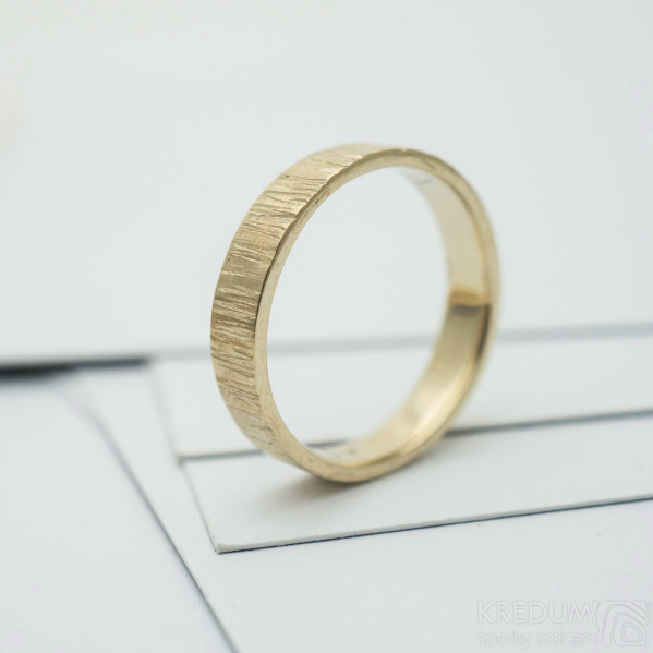 wood snubn prsten gold yellow (3)