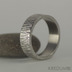Wood světlý - velikost 61, šířka 7 mm, tloušťka 1,7 mm - Nerezové snubní prsteny, S1134 (2)