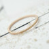Plain gold red Natura - zlat snubn prsten