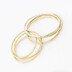 Plain gold yellow Natura - zlat snubn prsten