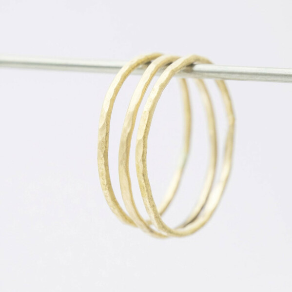 Plain gold yellow Natura - zlat snubn prsten